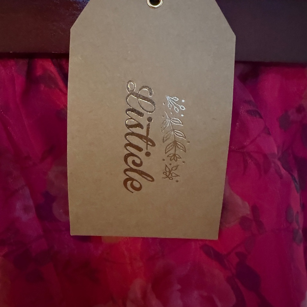 Floral Pink Ruffle Maxi Skirt - Picture 10 of 14